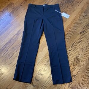 Pinseeker Essential Pants Womens Sz 12 Black‎ Performance Golf Hiking NWT